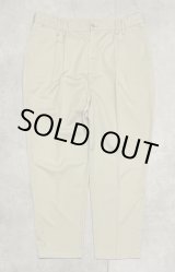 画像: 90'S DICKIES ツータック ワークパンツ ベージュ TALONジップ USA製 (VINTAGE)