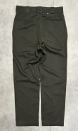 画像1: 80'S DICKIES 874 チビタグ ワークパンツ ダークオリーブ W32L31 USA製 (VINTAGE)