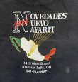 画像2: 90'S NOVEDADES NUEVO NAYARIT シングルステッチ 両面プリント 半袖 Tシャツ ブラック USA製 (VINTAGE)