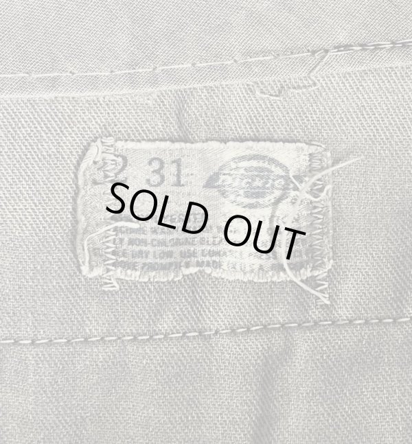 画像4: 80'S DICKIES 874 チビタグ ワークパンツ ダークオリーブ W32L31 USA製 (VINTAGE)