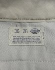 画像4: 80'S DICKIES 874 チビタグ ワークパンツ ベージュ W36L28 USA製 (VINTAGE)