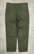 画像5: 60'S アメリカ軍 US ARMY "OG107" コットンサテン ベイカーパンツ ミリタリーグリーン (VINTAGE)