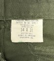 画像2: 60'S アメリカ軍 US ARMY "OG107" コットンサテン ベイカーパンツ ミリタリーグリーン (MINT CONDITION)