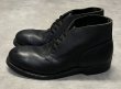 画像2: 90'S アメリカ軍 US NAVY "CRADDOCK TERRY INC製" スチールトゥ レザー チャッカブーツ ブラック (DEADSTOCK)