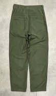 画像6: 60'S アメリカ軍 US ARMY "OG107" コットンサテン 平ボタン ベイカーパンツ ミリタリーグリーン (VINTAGE)