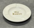 画像1: THE HAMLET アッシュトレー 灰皿 オフホワイト (VINTAGE)