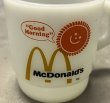 画像3: 70'S FIRE KING "McDONALD'S" スタッキング マグカップ ホワイト USA製 (VINTAGE)