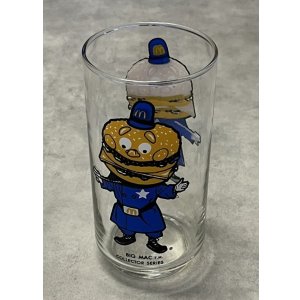 画像: 70'S McDONALD'S "COLLECTOR SERIES" BIG MAC POLICE グラス コップ (VINTAGE)