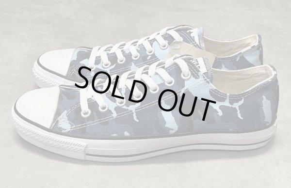 画像3: 90'S CONVERSE "ALL STAR LO" キャンバス スニーカー ブルーカモ USA製 箱付き (DEADSTOCK)