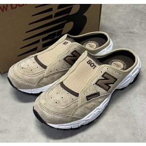 画像: NEW BALANCE 801 "ALL TERRAIN" スウェード スリッポン ベージュ 箱付き (DEADSTOCK)