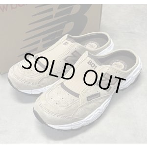 画像: NEW BALANCE 801 "ALL TERRAIN" スウェード スリッポン ベージュ 箱付き (DEADSTOCK)