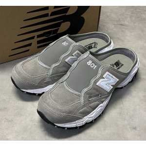 画像: NEW BALANCE 801 "ALL TERRAIN" スウェード スリッポン グレー 箱付き (DEADSTOCK)