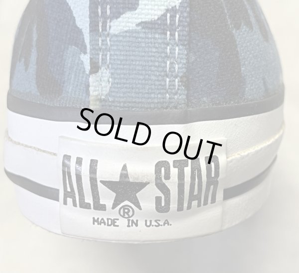 画像5: 90'S CONVERSE "ALL STAR LO" キャンバス スニーカー ブルーカモ USA製 箱付き (DEADSTOCK)