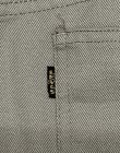 画像6: 70'S LEVIS "STA-PREST" BIG E ボタン裏E カツラギ スタプレストパンツ ライトカーキ 42TALONジップ USA製 (VINTAGE)
