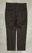 画像5: 70'S UNITOG レーヨン/ポリ ワークパンツ ブラウン 42TALONジップ USA製 (VINTAGE)