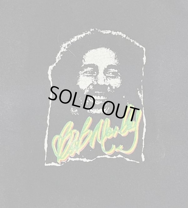 画像6: 90'S BOB MARLEY 両面プリント シングルステッチ 半袖 Tシャツ ブラック USA製 (VINTAGE)