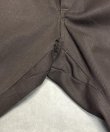 画像4: 70'S UNITOG レーヨン/ポリ ワークパンツ ブラウン 42TALONジップ USA製 (VINTAGE)