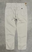 画像5: 60'S Lee "WESTERNER 100-Z" コットンサテンパンツ オフホワイト GRIPPER ZIPPERジップ USA製 (VINTAGE)