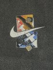 画像4: 90'S NIKE 白タグ シングルステッチ 両面プリント Tシャツ フェードブラック (VINTAGE)