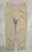 画像5: 80'S BANANA REPUBLIC ツータック チノパンツ ベージュ 42TALONジップ USA製 (VINTAGE)