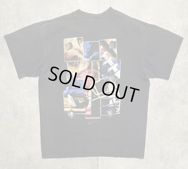 画像5: 90'S NIKE 白タグ シングルステッチ 両面プリント Tシャツ フェードブラック (VINTAGE)