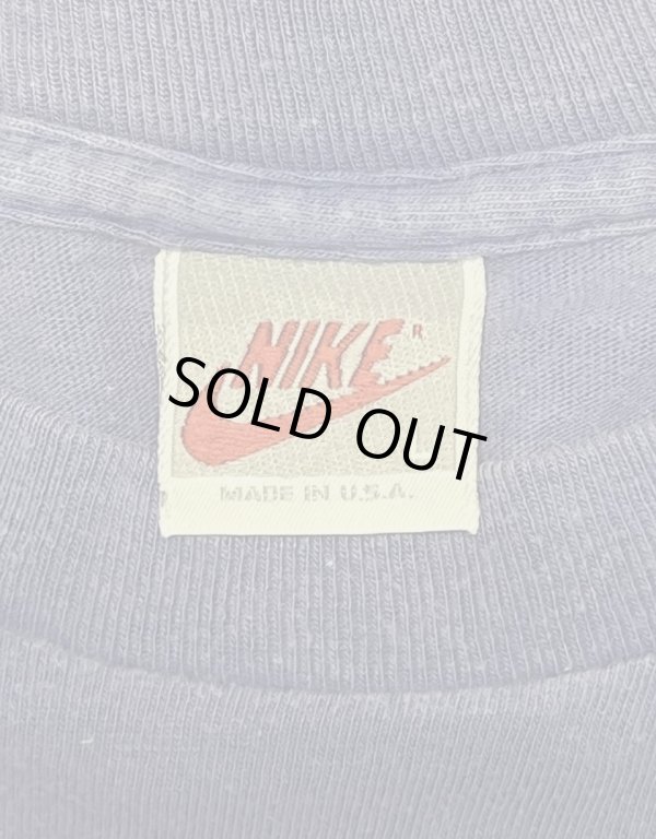 画像2: 90'S NIKE 銀タグ シングルステッチ 両面プリント Tシャツ ブルー USA製 (VINTAGE)