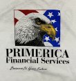 画像3: 90'S PREMERICA FINANCIAL SERVICE シングルステッチ 両面プリント 半袖 Tシャツ ホワイト USA製 (VINTAGE)