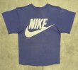 画像5: 90'S NIKE 銀タグ シングルステッチ 両面プリント Tシャツ ブルー USA製 (VINTAGE)
