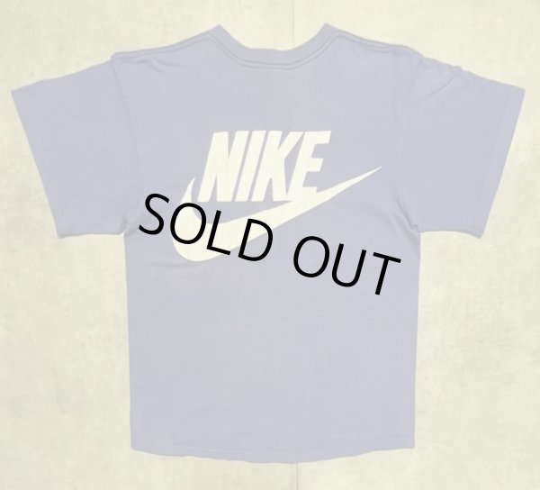 画像5: 90'S NIKE 銀タグ シングルステッチ 両面プリント Tシャツ ブルー USA製 (VINTAGE)