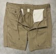 画像4: RRL ボタンフライ ミリタリーチノショーツ タン (USED)