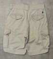 画像5: 90'S RALPH LAUREN カーゴショーツ ライトベージュ (VINTAGE)