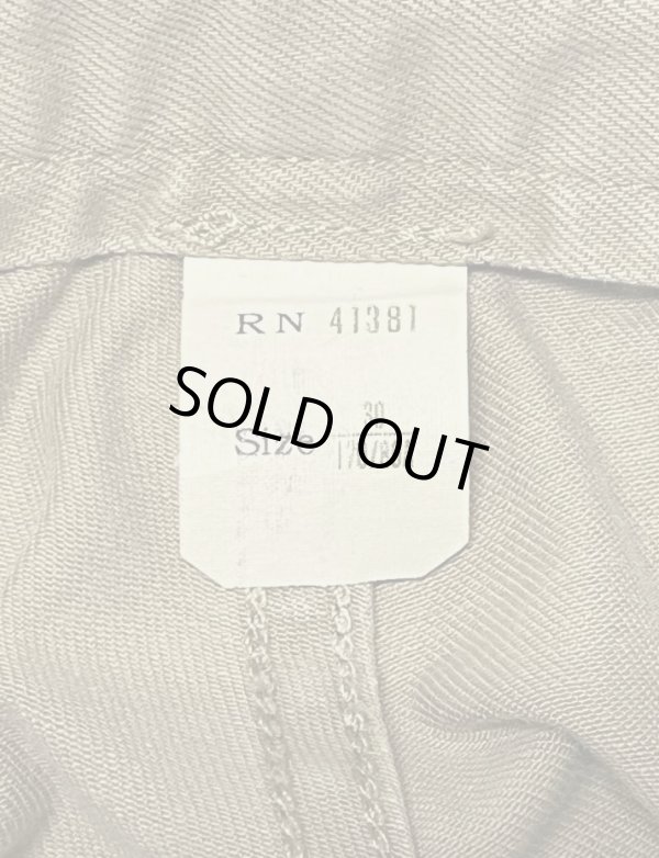 画像3: RRL ボタンフライ ミリタリーチノショーツ タン (USED)