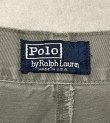 画像2: 90'S RALPH LAUREN "ボックスロゴ" ツープリーツ チノショーツ カーキ USA製 (VINTAGE)