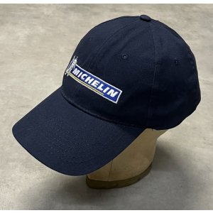 画像: MICHELIN 6パネル ベースボールキャップ ネイビー (USED)