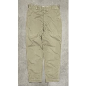 画像: 60'S アメリカ軍 US ARMY コットン100% チノパンツ RAPIDアルミジップ (VINTAGE)