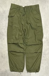 画像: 70'S アメリカ軍 US ARMY "レーヨン/ナイロン" M-65 フィールドパンツ M-R (VINTAGE)