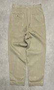 画像5: 60'S アメリカ軍 US ARMY コットン100% チノパンツ FASTブラスジップ (VINTAGE)