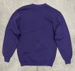 画像4: 90'S RUSSELL ATHLETIC 前Vガゼット付き クルーネック スウェットシャツ グレープ USA製 (VINTAGE)