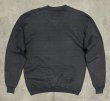 画像4: 90'S RUSSELL ATHLETIC 前Vガゼット付き クルーネック スウェットシャツチャコール USA製 (VINTAGE)