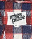 画像2: 80'S MIKES PLACE プリントネル フランネルシャツ チェック柄 (VINTAGE)