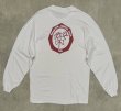 画像4: 90'S SIKESTON JUNIOR HIGH 両面プリント 長袖 Tシャツ ホワイト (VINTAGE)