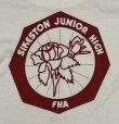 画像5: 90'S SIKESTON JUNIOR HIGH 両面プリント 長袖 Tシャツ ホワイト (VINTAGE)