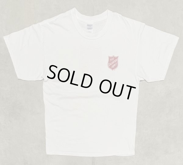 画像1: 00'S THE SALVATION ARMY 両面プリント 半袖 Tシャツ ホワイト (VINTAGE)