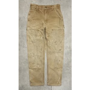 画像: CARHARTT ダブルニー ダック ペインターパンツ ブラウン USA製 (VINTAGE)