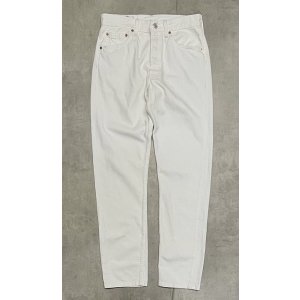 画像: 90'S LEVIS 501 デニム ホワイト UK(イギリス)製 (VINTAGE)
