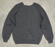 画像3: 70'S SPORTSWEAR ラグランスリーブ スウェットシャツ チャコール (VINTAGE)