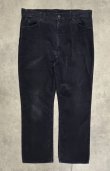 画像1: 80'S LEVIS 517 コーデュロイパンツ ネイビー 42TALONジップ W38L30 USA製 (VINTAGE)