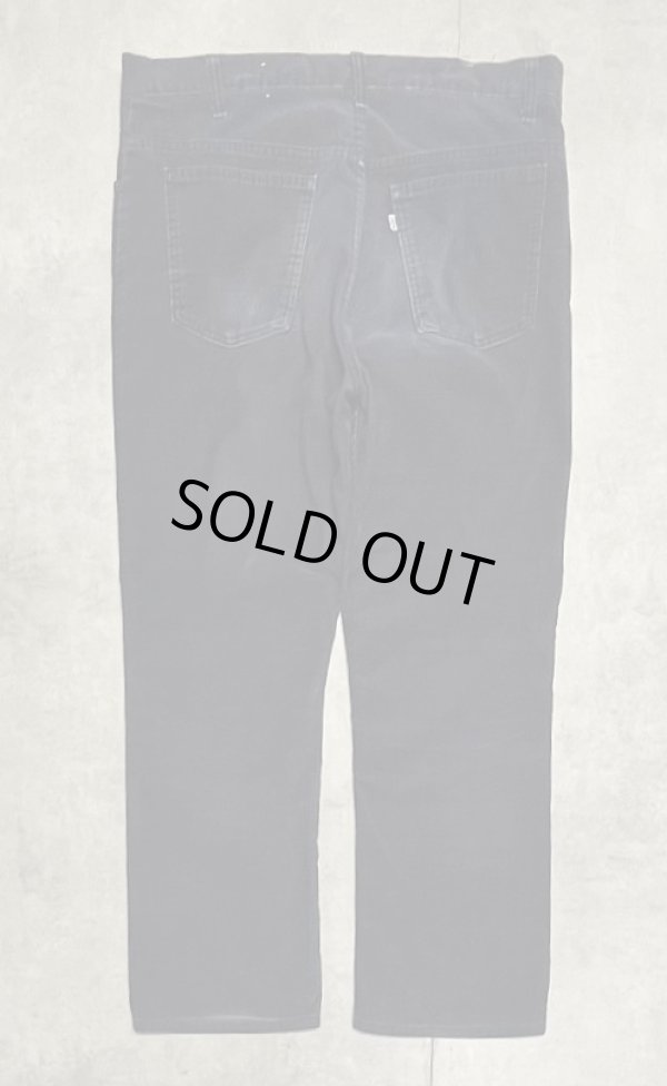 画像4: 80'S LEVIS 517 コーデュロイパンツ ネイビー 42TALONジップ W38L30 USA製 (VINTAGE)