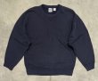 画像1: 90'S GAP 旧タグ ヘビーウエイト 前Vガゼット付き スウェットシャツ ネイビー (VINTAGE)