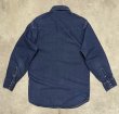 画像3: 80'S CARHARTT 三角タグ デニム ウエスタンシャツ インディゴ (VINTAGE)